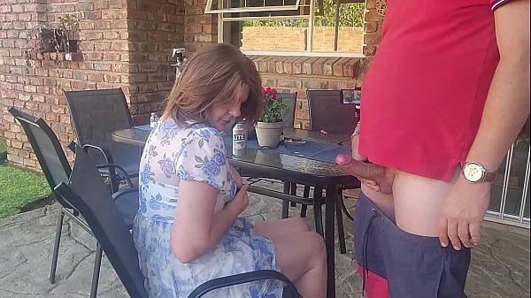 Mutual masturbation Caught my friends wife fingering herself on the patio so i joined her