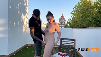 Clara Montoro is loose and needs a piece of El Canijo'_s BIG COCK