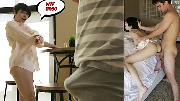 Sexy teen Teen enjoys herself