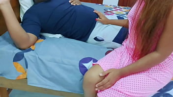 I was sick but my wife'_s mom make me happy While wife work at office